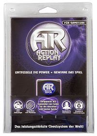 Packung Action Replay GameCube